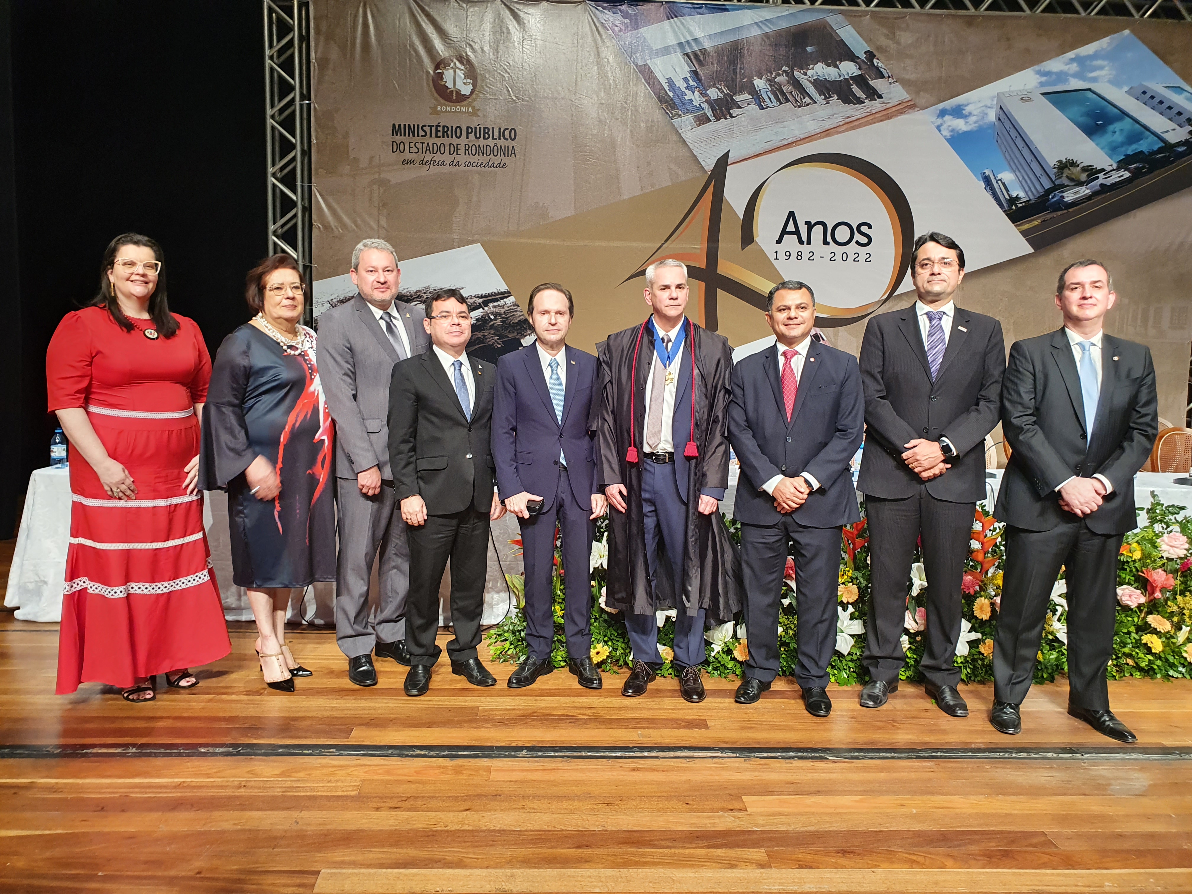 CONAMP participa de solenidade que celebrou os 40 anos do Ministério Público de Rondônia 